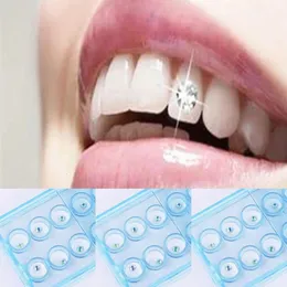 10st Dental Grills Zircon Rhinestone Jewelry Teeth Whiten Studs Denture Teeth Crystal Ornament Oral Hygiene Tooth Decoration 240429