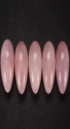20pcslot Unsiled Natural Rose Quartz Yoni ovo jade ovo de barriga pélvica Exercício de aperto vaginal esfera 3 tamanhos6596094