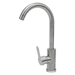 Bathroom Sink Faucets Sleek And Elegant Stainless Steel Kitchen Faucet Single Handle Mixer Tap Ceramic Valve Durable Transform Your Space