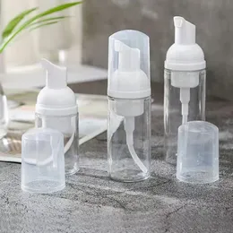 50 Stcs 60 ml/30 ml Schaumspender Flasche Plastik Kunststoff nachfüllbar Mini -Schaum -Seifenpumpenflaschen -für Reisen 240425