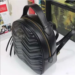 Hight Quality 2023 Brands Мужчины женский рюкзак для лакировки Палм -Спрингс Мини -подлинный кожаный рюкзак рюкзаки для женщин печатает кожа BA301A