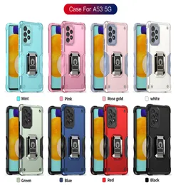 Casos de telefone híbridos para Samsung A53 S22 Plus S22 Ultra A03 Core A03S A73 A33 A23 A21SA12 A13 A22 S21FE MAGNÉTICO SHOTE