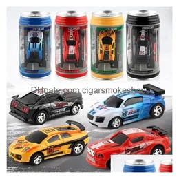 Party Favor Creative Coke Can Mini Car RC Cars Collection Radia Hines na odległości zabawek dla chłopców dla chłopców