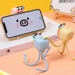 Gece Işıkları Karikatür Ahtapot Yatak Başucu Pil İşletildi Kawaii Nightlights Kreş Gece Işığı Ev Yatak Odası Dekorasyonu