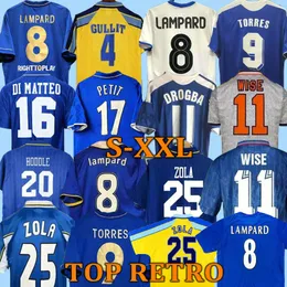 CFC 2011 Retro Soccer Jersey Lampard Torres Drogba 11 12 13 Final 94 95 96 97 99