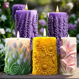 Velas Diy Flor Flor Flor Candle Candle Molde