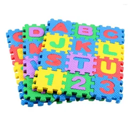 Teppiche Soft Foam ABCD Alphabet Produktname Puzzle Matte Safer Sportkinderschutz Kinder spielen hohe Qualität