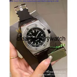 Apwatch Piquet Audemar Luxury Watch for Men Mechanical Watches S Full Automatic Bottom Business Machinery Live Broadcast Swiss Brand Sport Wristatches High Qualit