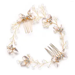 Clip per capelli Lussuoso pettine di strass di strass per spicco Accessori per strumenti di styling scintillante per la produzione di acconciature per feste in scena di compleanno