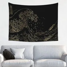 Arazzi Great Wave Golda Tapestry