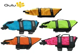 Dog Life Vest Summer Swimming Survival Suit Dog Surfing Skiing Driving Clothes Swimwear Saver Vest 2011093603334
