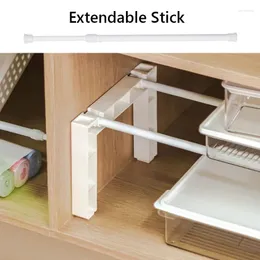 Zasłony prysznicowe Punch Bezpłatny Stick Multi -Regulowany sprężyn załadowany przedłużony produkt Włocierz domowy Organizator gospodarstw domowych