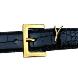 Belt for Women Genuine Leather 3cm Width High Quality Men Designer Belts Buckle cnosme Womens Waistband Cintura Ceintures 18 color AAA