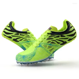 أحذية غير رسمية 2024 الرجال يركضون للربح Dash Sprint Sports Outdoor Sports Ultralight Track Field Sneakers Zapatilla