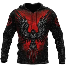 Men's Hoodies Sweatshirts New y2k Hoodies Vintage Crow Snow pattern 3D Mens Clothing For Sweatshirts Streetwear Pullover Mens Sweater Jacket d240429