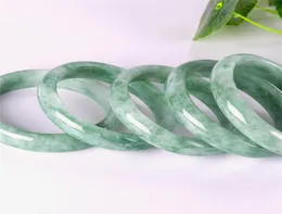 Bankle Echt 5664 mm grüner Jade Jadeit -Armband Real Natural A Jadebangle1250052