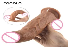 FanaLa Huge Dildo Vibrator Realistic Sex Toys for Woman Silicone Suction Cup Penis Vibrador Para Mulher Dildo Dilatador Anal MX1919721552