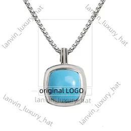 Religious David Yurma Jewelry Necklace Designer Bracelet for Women Luxury Jewelry Dy Similar Style Popular 20mm Square Large Pendant Stainless Steel Chain 629