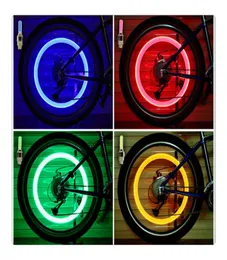 Novo romance de bicicleta de bicicleta de carro led pneu flash wheel válvula lâmpada lâmpada de moto luminária de roda com rastreamento 6316354