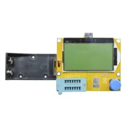 جديد LCR-T4 ترانزستور Transister Tester Capacitor Tester Diode Tester Multuctance مع أداة قياس الاختبار Hookcapacitance