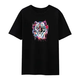 Tシャツ半袖ボーイズサマー衣類プリントブラジャーメンズ漫画動物丸い首短袖Tシャツ2404