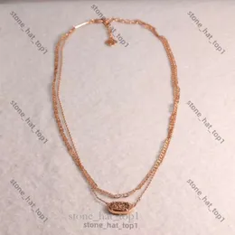 Kendrascott Naszyjnik Luksusowy projektant biżuterii K Temperament Doublelayer Łańcuch owalny geometryczny naszyjnik dla kobiet Kendrascott Jewelry Modna 4926