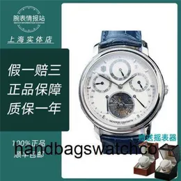 ZF TOP Factory Automatyczny zegarek mechaniczny Vacherosconstantin Deep Waterproofing Hand 250. rocznica pamiątkowa 80251 milion Tourbillon Mens PT950 Mater