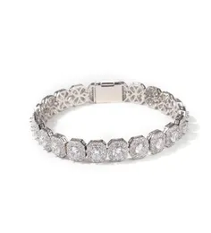 2021 bracciali di cristalli di diamanti WOMENS9mm Roccia quadrata Bracciale zircone zircone per uomo e donna7067011