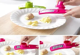 Aglio in acciaio inossidabile multifunzionale Ginger Aglio Pressa Slatta per grate Pleaser Mini Cutter Cucina Gadgets Gadgets Strumento Regalo 6089960