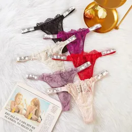 Kadın Panties Vs Moda Kadınlar Artı Beden Bra Panty 1 Parçası Seksi iç çamaşırı brifingleri Set Mektubu Rhinestone Lingerie