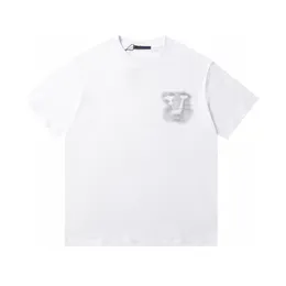 MENM FASHION SUMMER THERER DESIGNER فاخرة العلامة التجارية غير الرسمية Alphabet T-Shirt Shirt MEN MEN