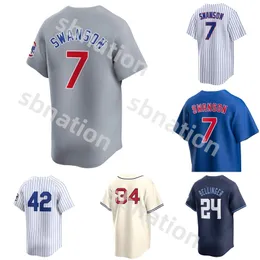 2024 Connect Limited Baseball قمصان - رجال ، نساء ، شباب - 7 سوانسون ، 24 Bellinger ، Suzuki ، Simmons ، Madrigal ، Stroman ، Sosa ، Happ