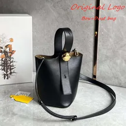 Original Loewew Designer Bag Luxury Pebble Bucket Bags Crossbody Purse Mirror Quality Handbags for Women Sac Luxe Dhgate New Mother's Day