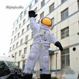 Astratismo ao ar livre por atacado Modelo de astronauta inflável 8m 26ft altura soprar balão de cosmonaut para o museu de ciências e decoração de festival de música