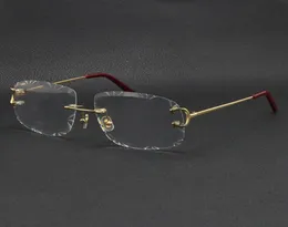 INTEIRA VENDAÇÃO T8200762 UNISEX Silver Gold Metal Metal Frame Lunettes Driving Glasses Decoração de Decoração Frames 5063672