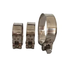 Manufacturers wholesale 304 stainless steel hose hoop European 52-55 clamp strong hose hoop clamp clamp hold hoop