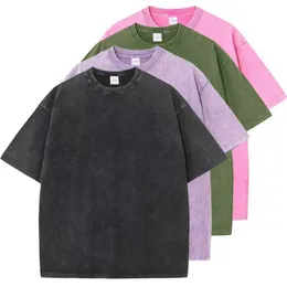 T-shirt maschili Magliette di colore a filamento di neve