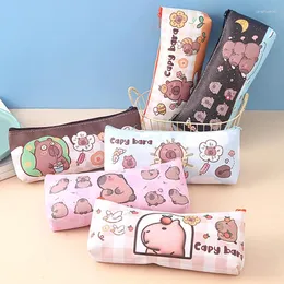 Capybara Cartoon Pencil Case School Pencilase for Boys Girl