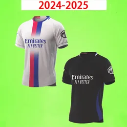 2024 2025サッカージャージol faivre lyon cherki toko ekambi home away uniore 24 25 Aouar Football Shatss