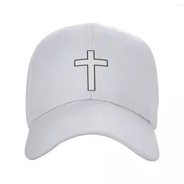 Top Caps Moda Hıristiyan Dini İsa Beyzbol Kapağı Erkekler Kadınlar Özel Ayarlanabilir Yetişkin Katolik Çapraz Baba Hat Yaz Snapback Hats