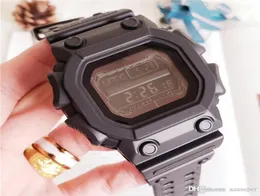 2022 Новые Sport Watch GX56 Светодиодные светодиодные часы Водонепроницаемые хронограф Solar EnergyWatch Rubber Strap5258747