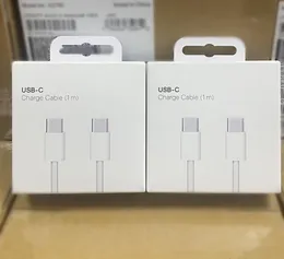 빠른 충전 60W 3A 1M 2M 6ft C ~ C PD USB C에서 USB-C 케이블 C에서 삼성 S20 S23 S24 CABLES 10 20 HTC LG Android 전화 15 15Pro