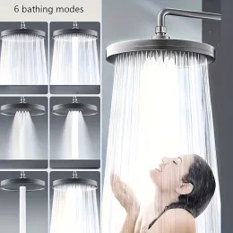 Set Sixspeed ayarlanabilir havai duş başlığı yüksek basınçlı duş başlıklı duş duş kafası setler banyo aksesuarları