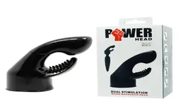 Baile Power Head Çift Stimülasyon Değnek Ana Headgear Sihirli Av Wand Vibrator Gspot Klitoral Vibe Sihirli Değnek Ekleme Seksi Oyuncaklar 178474860