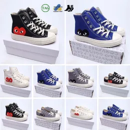 2024 design Play stares casual Shoes Classic 1970s Big Eyes platform Hi Reconstructed Slam Jam chuck Triple Black White High Low Mens Canvas Women Sport Sneakers 35-46