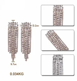 Designer di lusso di moda popolare esagerato esagerato scintillante di strass di strass per cristallo di strass per bordi per donne5550839