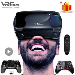 VRG Pro VR Glasses Virtual Reality Headset Devices VIAR 3Dヘルメットゴーグルレンズスマートスマートフォン携帯電話Y240424