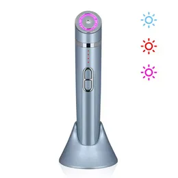 뷰티 홈 사용 EMS Eye Massager 장치 Red Light Therapy 반 노화 주름 제거 얼굴 리프팅 눈 마사지 도구