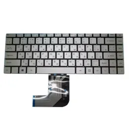 Teclado de versão sem backlit para laptop para Teclast F7 mais russo ru prata sem quadro