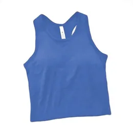 Damen Ebb zu Straße Yoga Luluman Bra Align Tank Designer Sport Top Classic Butter Weich Tank Fitnessstudio Crop Yoga Weste Schönheit Schockdicht mit abnehmbarem Brustpolster 836